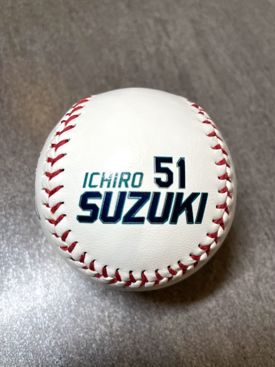 シアトル・マリナーズ　#51イチロー選手　直筆サインボール　2019年MLB日本開幕戦　記念球_画像4