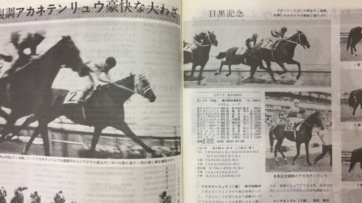 #I【競馬雑誌1】『週刊競馬ブック 昭和46年発行』まとめて計15冊セット●ケイバブック●検)天皇賞菊花賞クモハタ有馬記念目黒記念ダービー_画像7