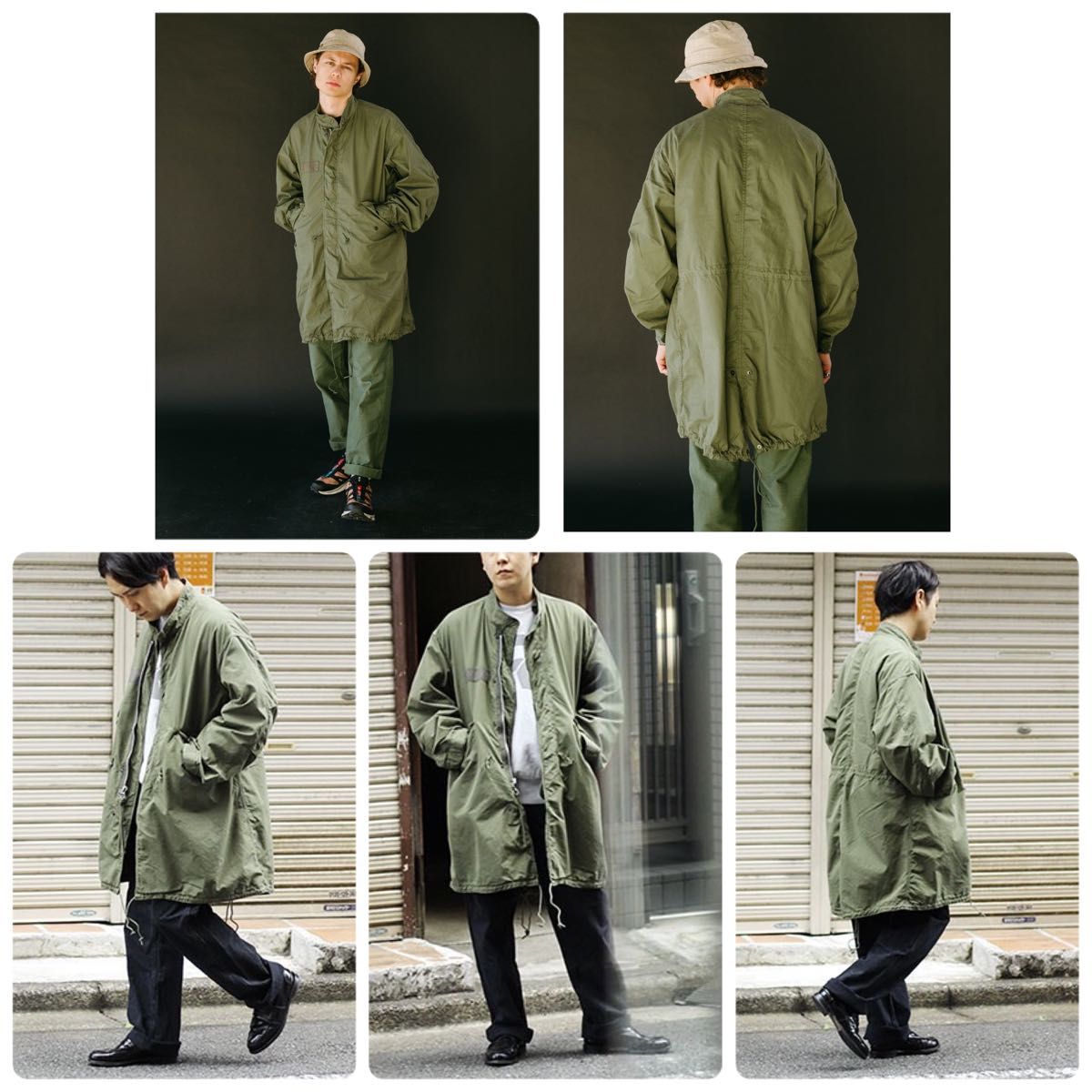 定価63,800円★米軍の実物ライナーをセット★orSlow M65 フィッシュテール モッズコート FISH TAIL COAT