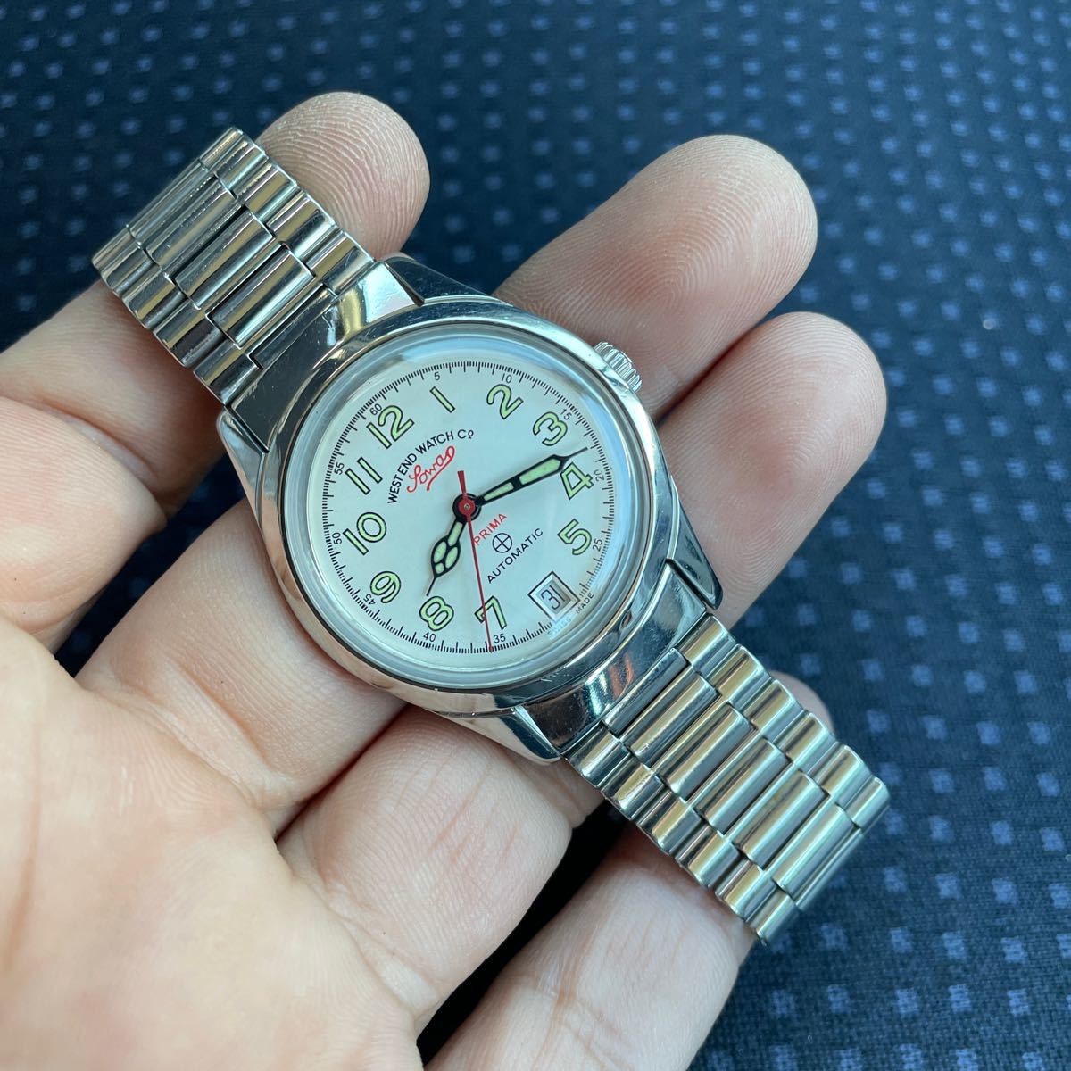 1円スタート メンズ 中古 自動巻き WEST END WATCHブランド 腕時計の画像1