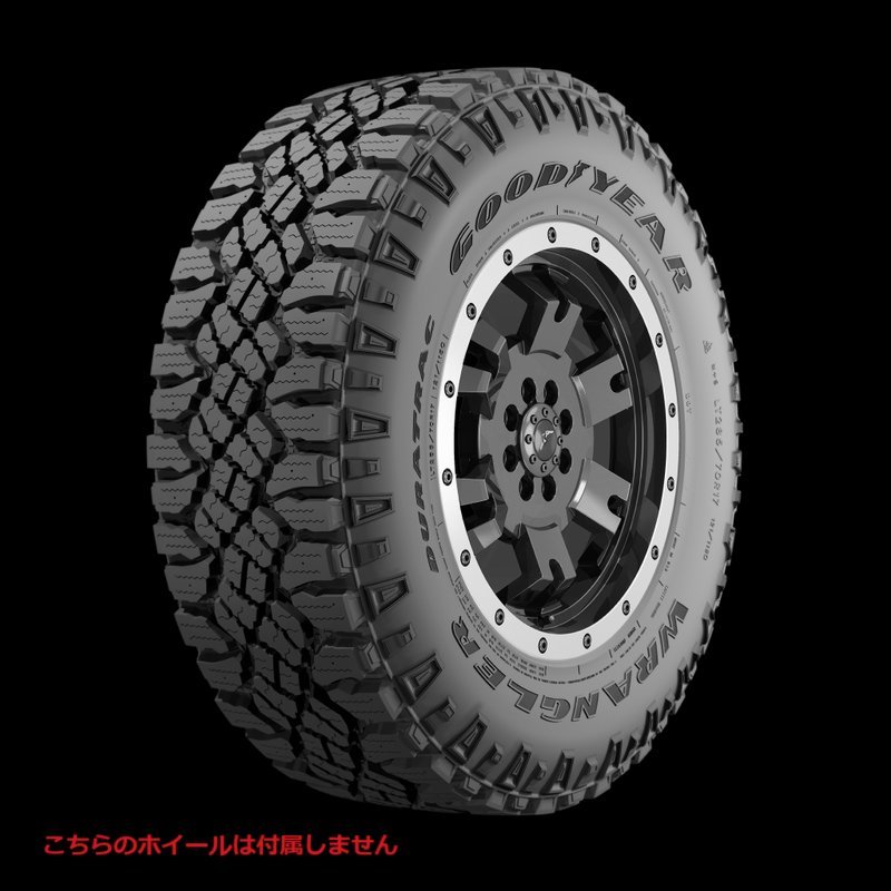 クリムソン ディーン クロスカントリー 16x7 +25 6-139.7 バーニッシュグレイ GY DURATRAC 235/85R16 プラド ランクル サーフ ナロー_画像2