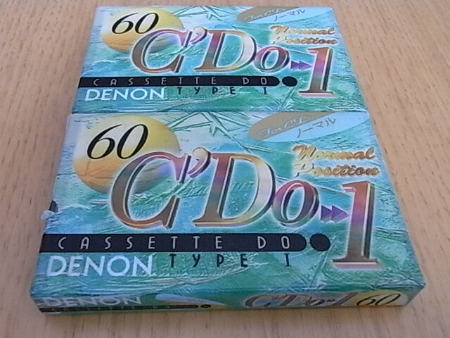 DENON cassette tape C\'Do1 60 normal 