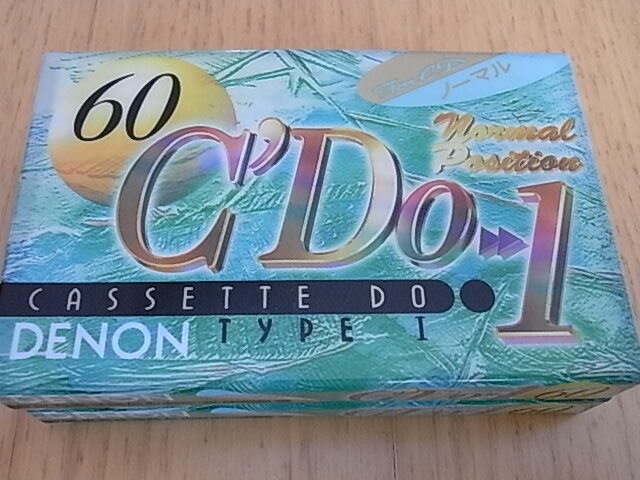 DENON cassette tape C\'Do1 60 normal 