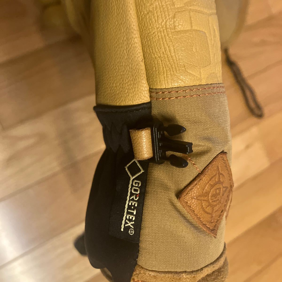 ＤＡＫＩＮＥ　ダカイン　TEAMBARON TRIGGER MITTEN ゴアテックス　サイズＬ！！_画像6