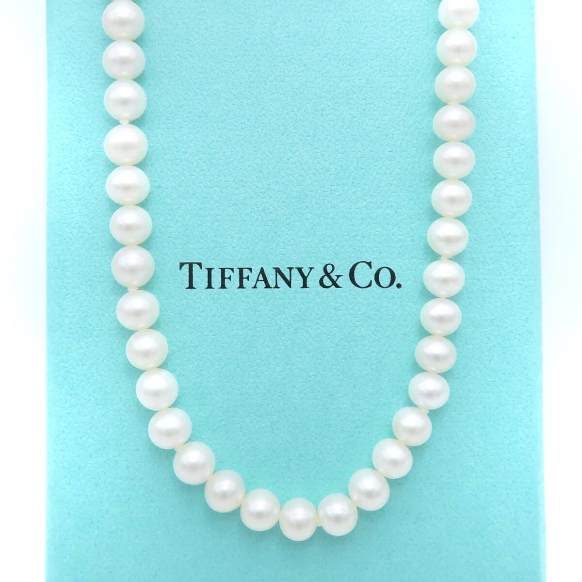 【送料無料】 極希少 美品 Tiffany&Co. ティファニー ジーグフェルド パール シルバー ネックレス Ag925 SV 真珠 HT40