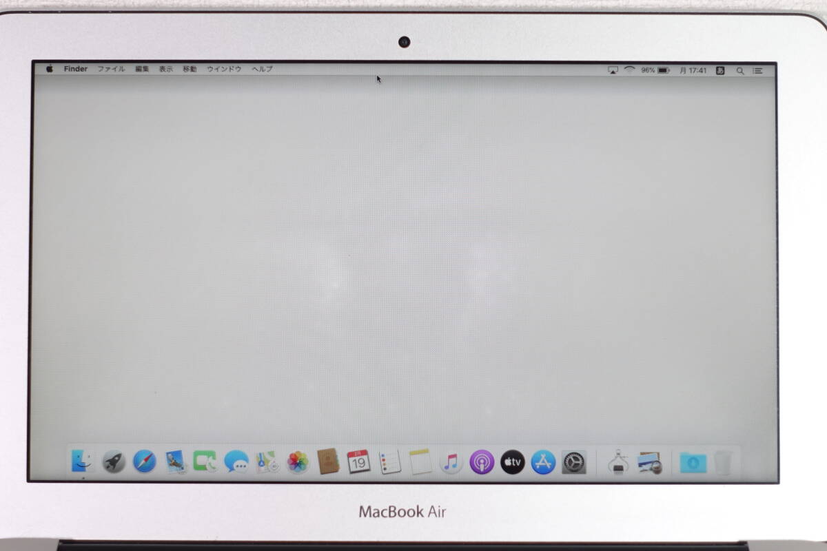 【動作確認済】 MacBook Air 11インチ (Mid 2013) A1465 Core i5 1.3GHz/4GB/SSD 128GB 管理番号8891 _画像5