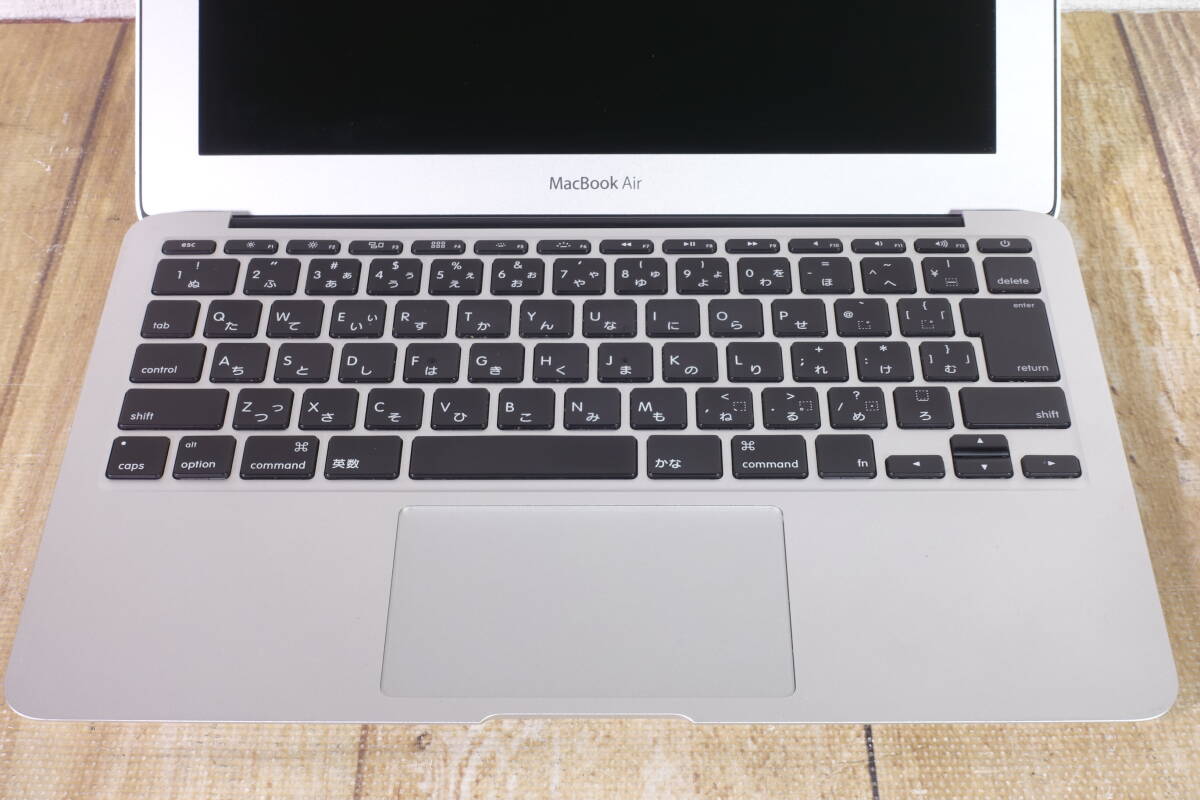 【動作確認済】 MacBook Air 11インチ (Mid 2013) A1465 Core i5 1.3GHz/4GB/SSD 128GB 管理番号8891 _画像7