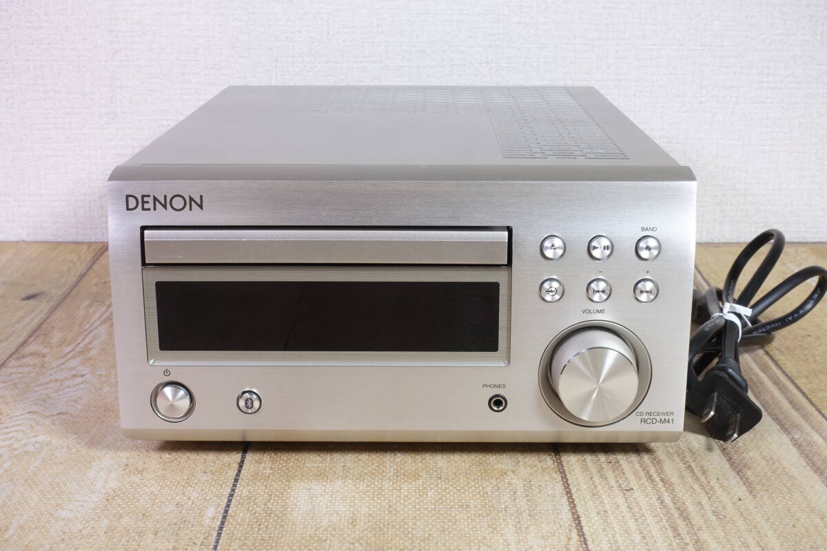 Yahoo!オークション - DENON CDレシーバー RCD-M41 2022年製 Yahoo!オークション - DENON CDレシーバー RCD-M41 2022年製