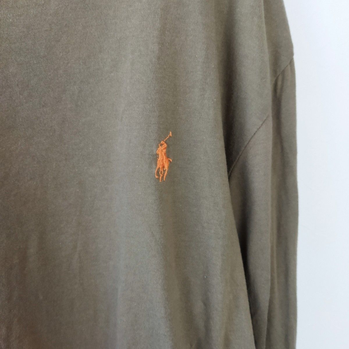 Polo Ralph Lauren ラルフローレン　ロンTシャツ　刺繍ロゴ　ロンティー