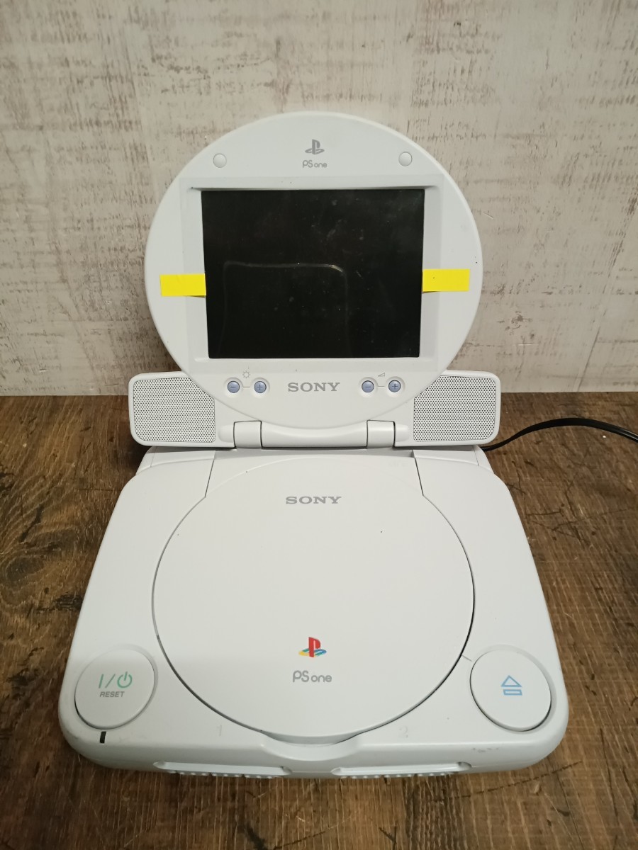 PSone SONY ソニー SCPH-100 SCPH-130 LCDモニター　液晶モニター　PlayStation プレイステーション　ジャンク_画像2