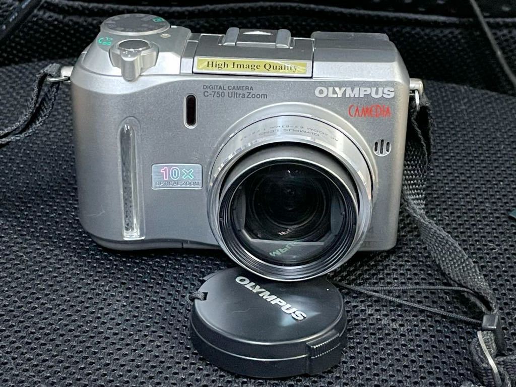 OLYMPUS C-750 Ultra Zoom デジタルカメラ ジャンク _画像1