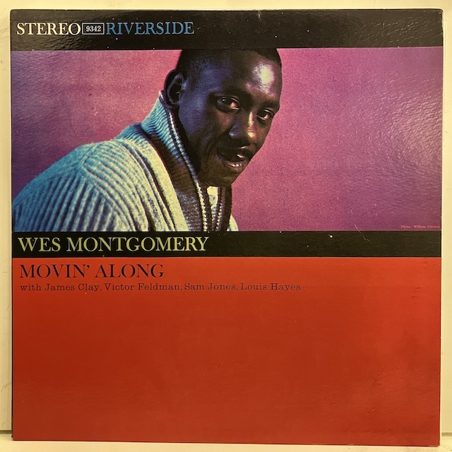 ●即決VOCAL LP Wes Montgomery / Movin' Along rs9342 j40002 米盤、Rs規格inc付黒大 Dg Stereo _画像1