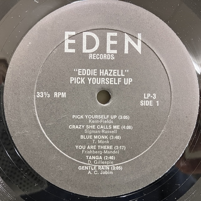 ●即決LP Eddie Hazel / Pick Yourself Up Lp3 j40139 米オリジナル エディ・ヘイゼル_画像3