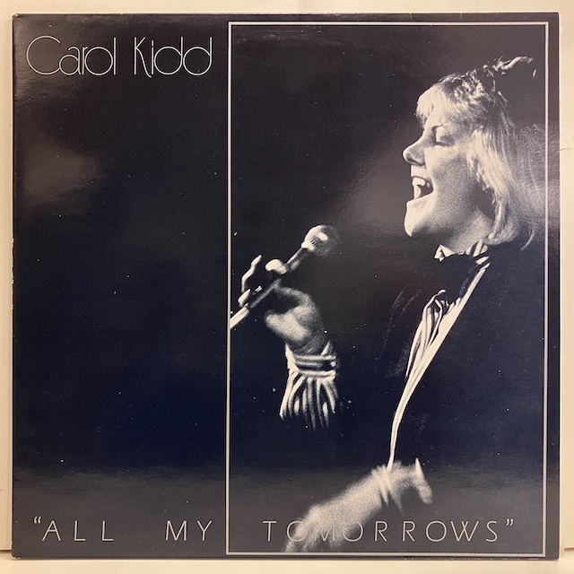 ●即決VOCAL LP Carol Kidd / All My Tomorrows akh005 jv6190 英オリジナル キャロル・キッド の画像1