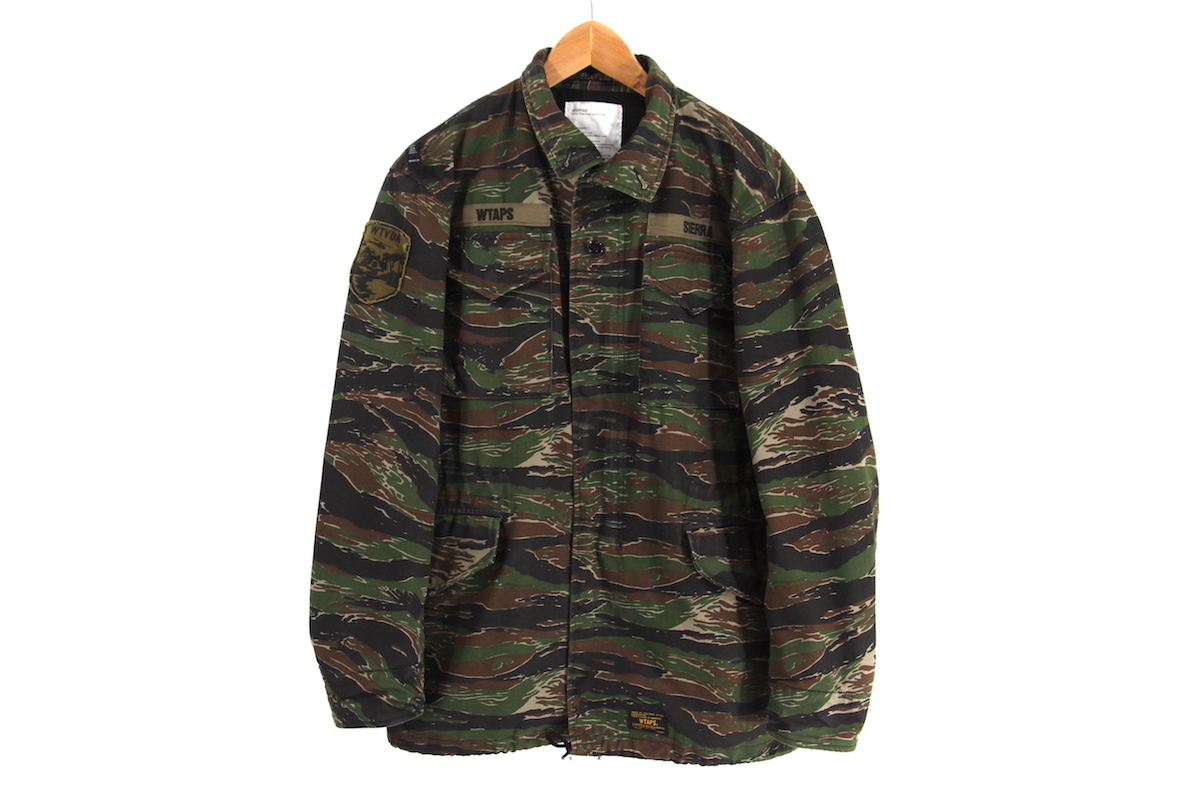 極上】WTAPS 17SS M-65 JACKET COTTON TWILL TIGER STRIPE 1 S
