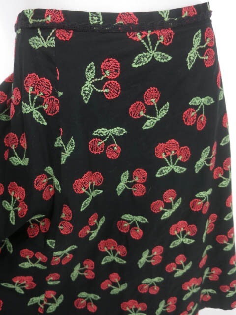 Jane Marple Cherry embro Ida Lee skirt / Jane Marple [B59583]