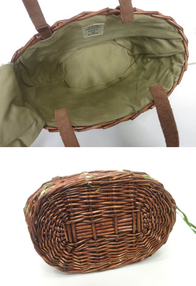 Jane Marple Dans Le Salon basket bag / Jane Marple Don ru salon [B59604]