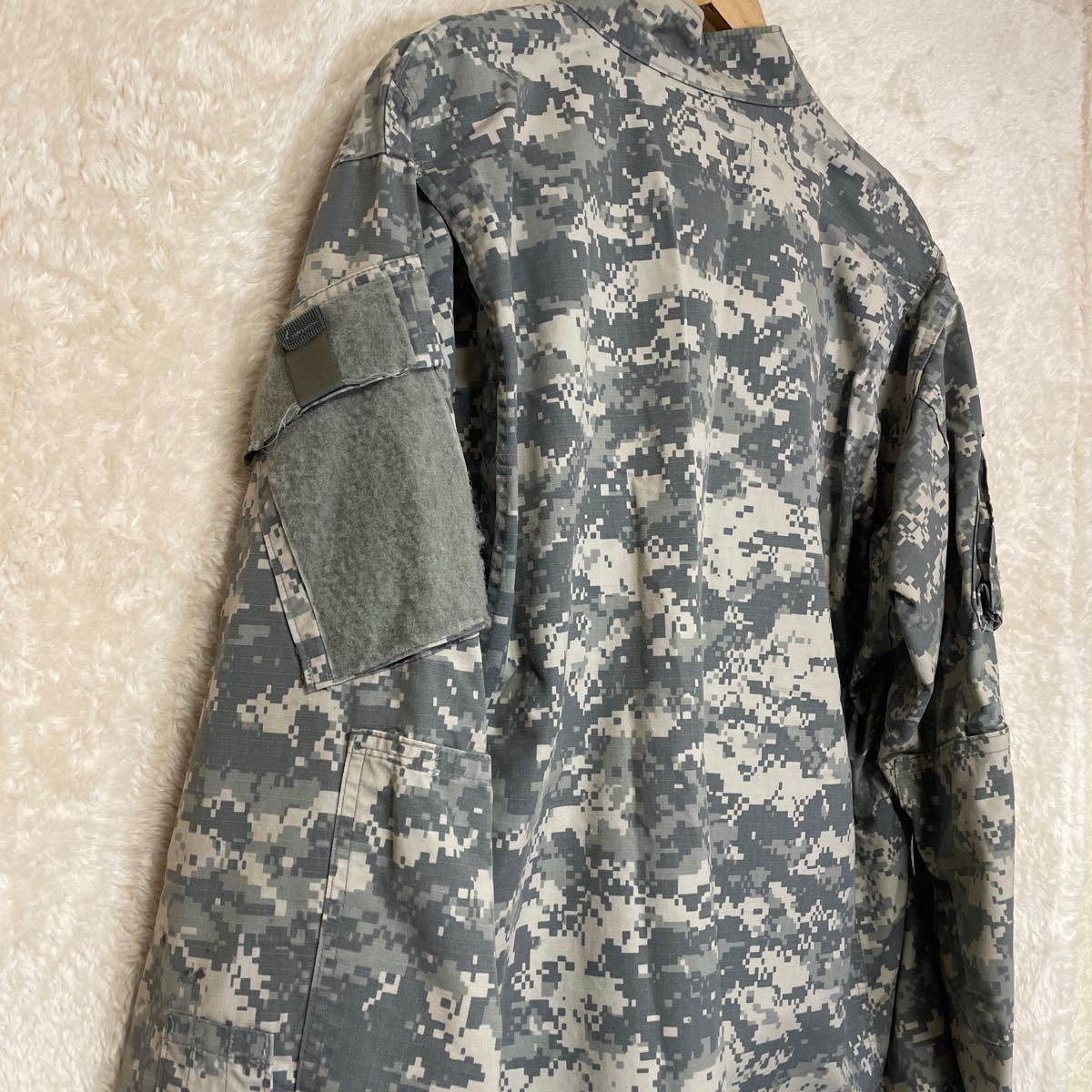 ACU 陸軍 米陸軍 US ARMY デジタルカモ コンバットジャケットXLーR 上着 戦闘服 BDU A レンジャーの画像7