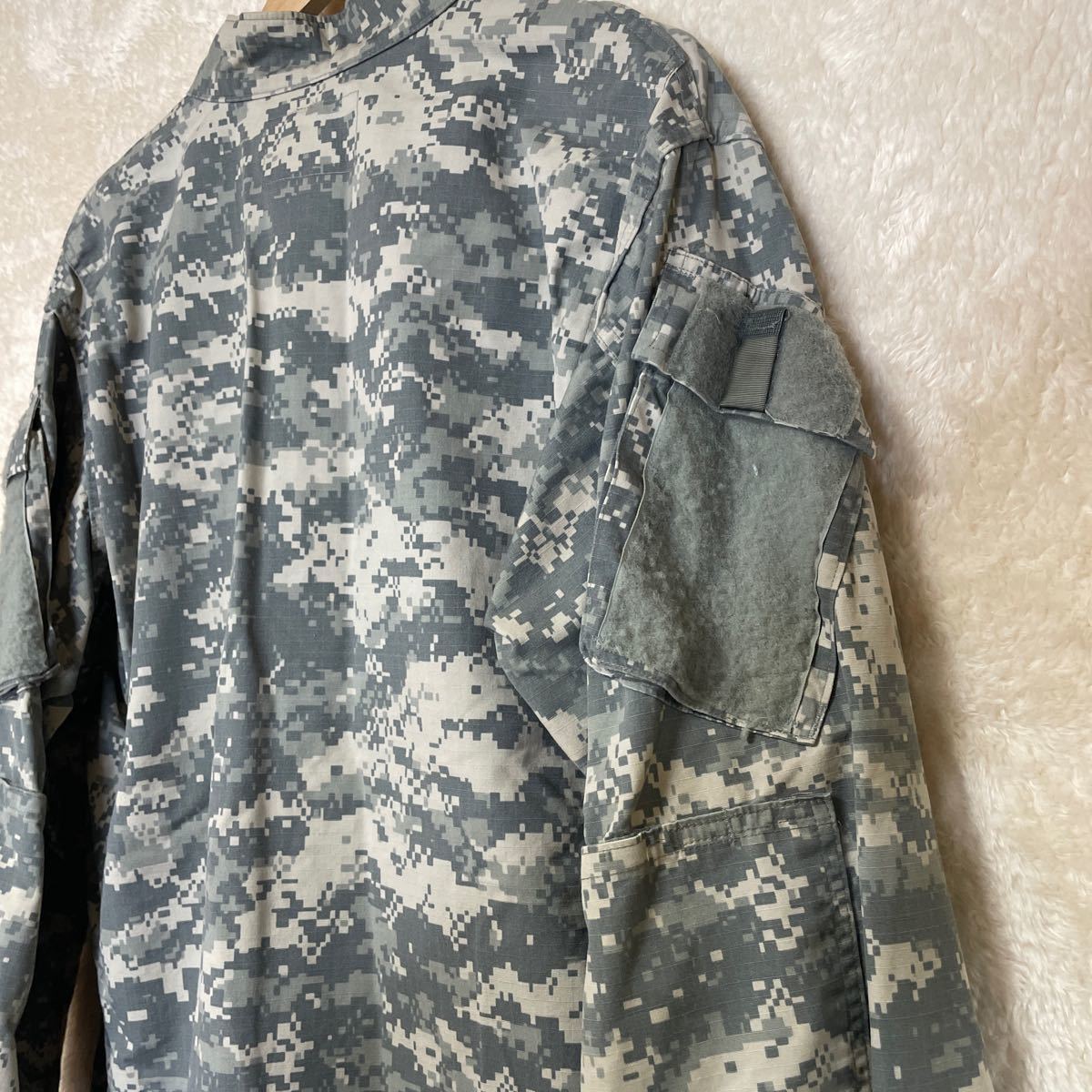 ACU 陸軍 米陸軍 US ARMY デジタルカモ コンバットジャケットXLーR 上着 戦闘服 BDU A レンジャーの画像8