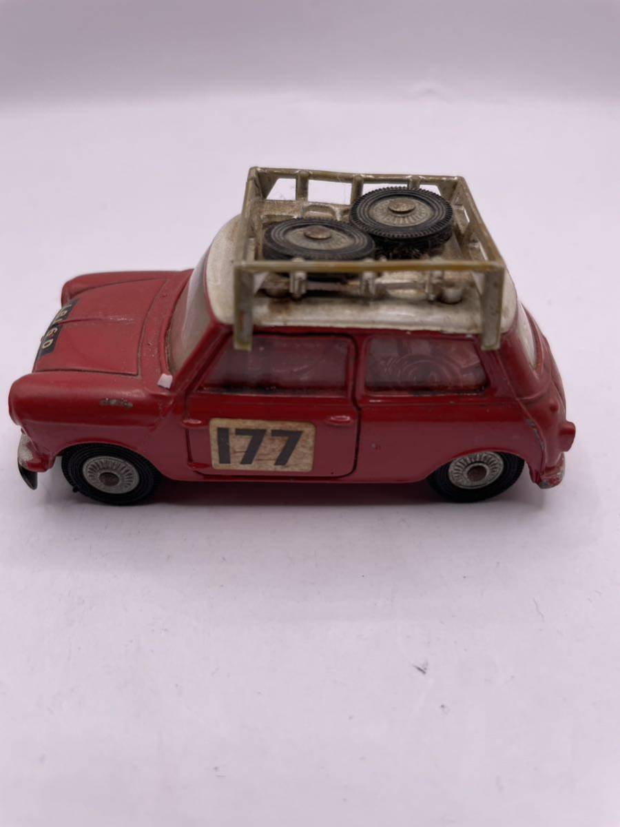 【希少・CORGI】 ミニクーパー モンテカルロラリーボックスvintage corgi toys model 339 BMC mini cooper Monte Carlo 英国製 コーギー_画像2