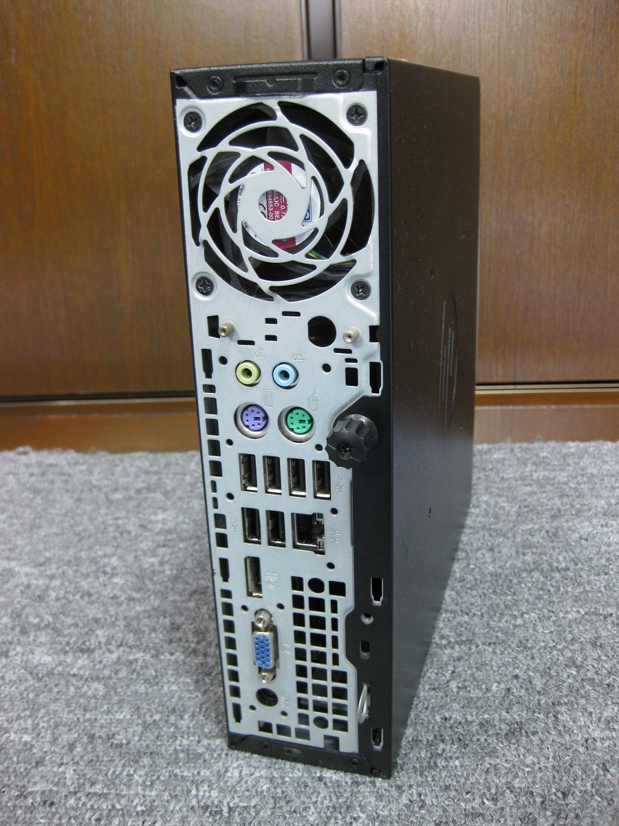 HP Compaq 8200 Elite Ultra-Slim Desktop Core i5-2400S/ 8GB/ 320GB/ Win10Pro　動作品_画像2