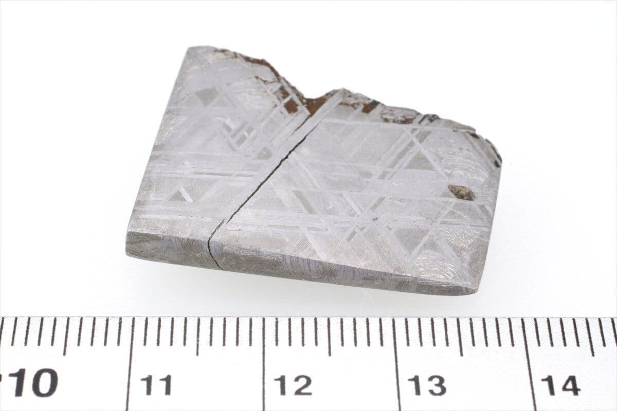 ムオニナルスタ ムオニオナルスタ 14g スライス カット 標本 隕石 オクタヘドライト No.134_画像2