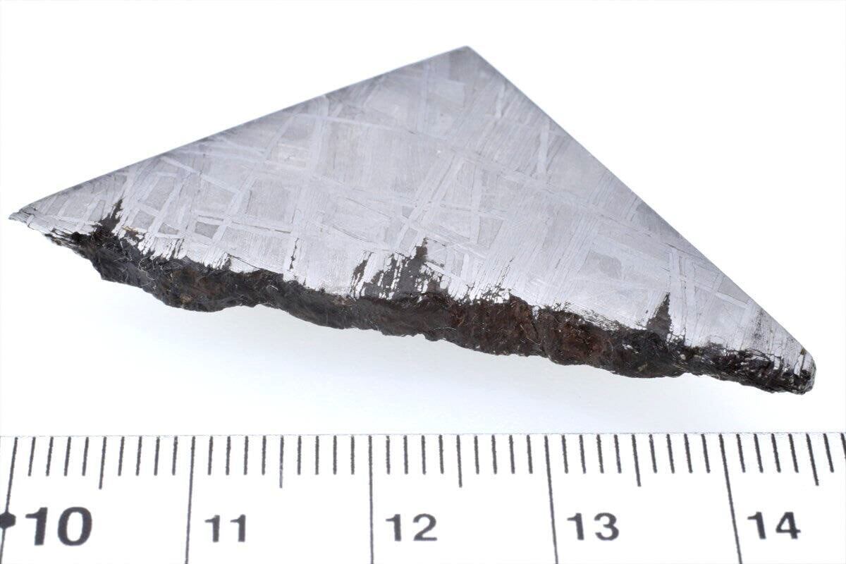 ムオニナルスタ ムオニオナルスタ 18g スライス カット 標本 隕石 オクタヘドライト No.152