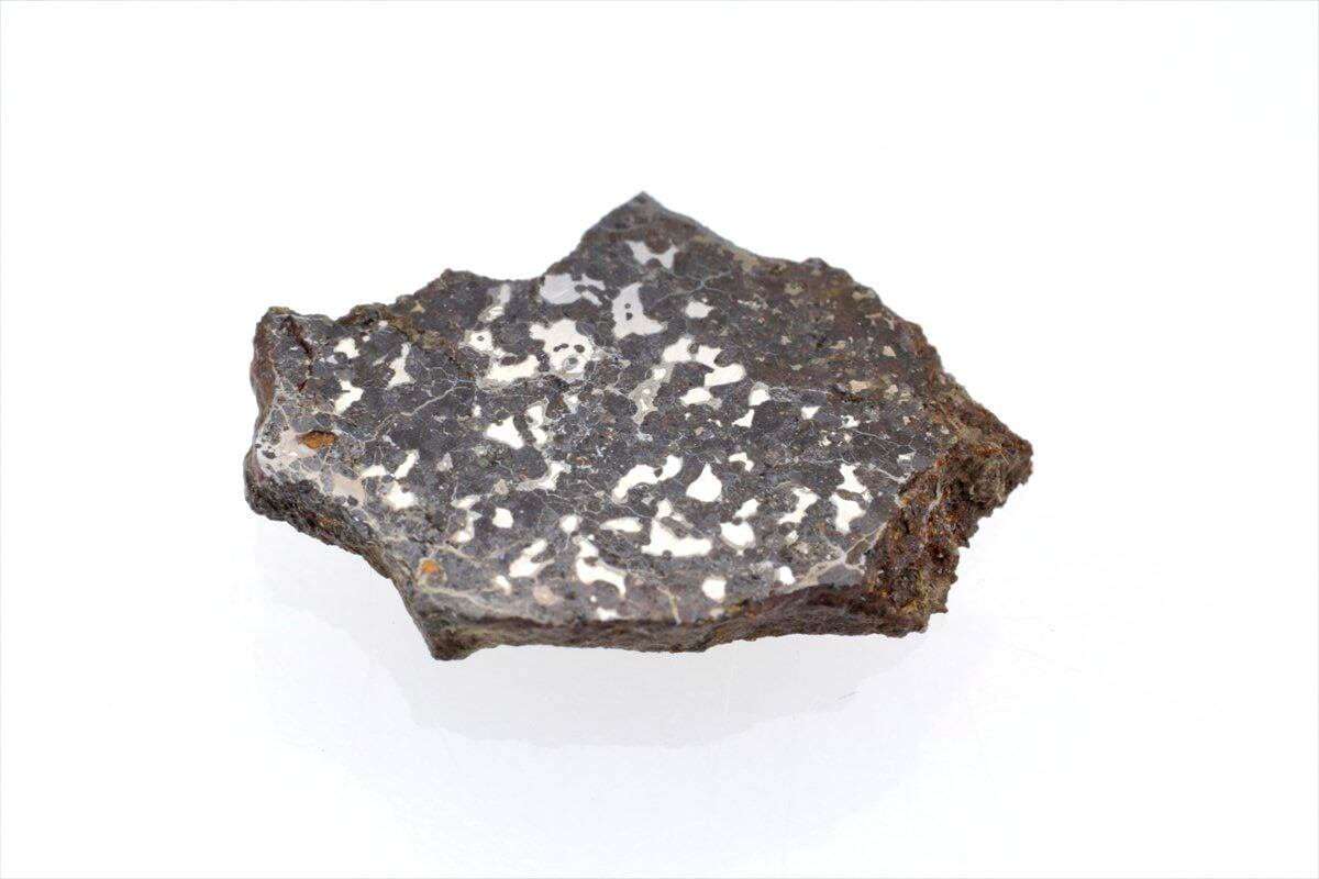 NWA7674 1.2g 原石 スライス カット 標本 隕石 エイコンドライト ロドラナイト No.1_画像1