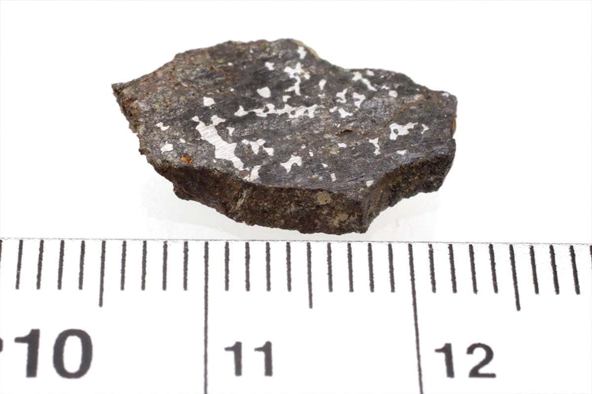 NWA7674 1.2g 原石 スライス カット 標本 隕石 エイコンドライト ロドラナイト No.1_画像4
