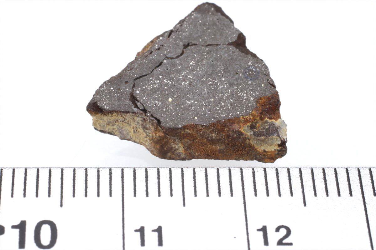 サイアルウハイミル290 1.6g 原石 スライス カット 標本 隕石 炭素質コンドライト CH3 SaU290 No.1_画像2
