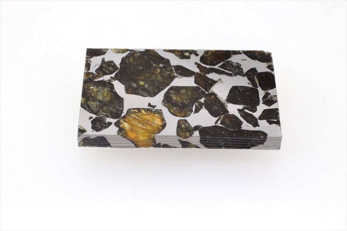 seim tea n7.0g slice cut specimen stone iron meteorite pala site Seymchan No.10
