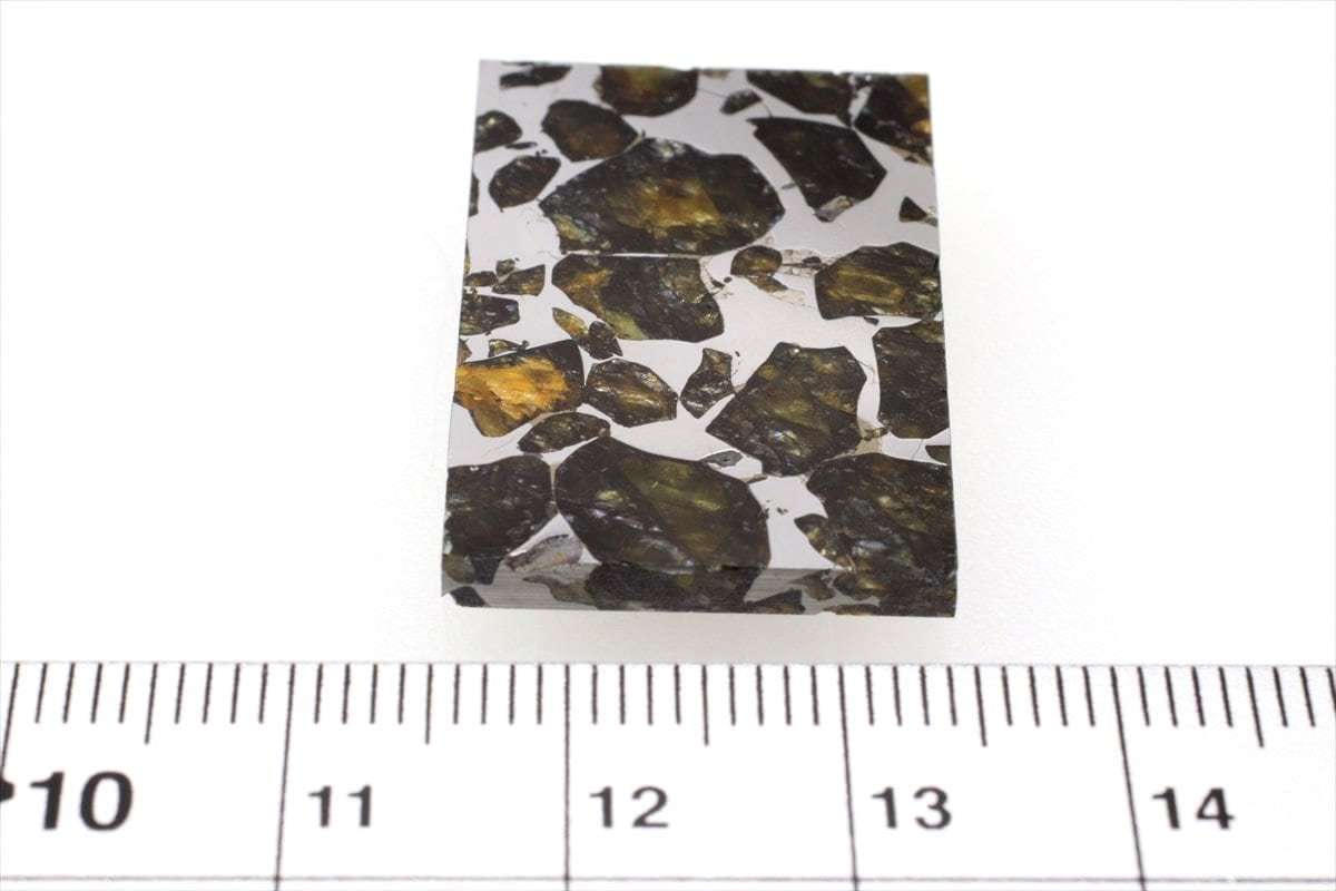 seim tea n7.0g slice cut specimen stone iron meteorite pala site Seymchan No.10