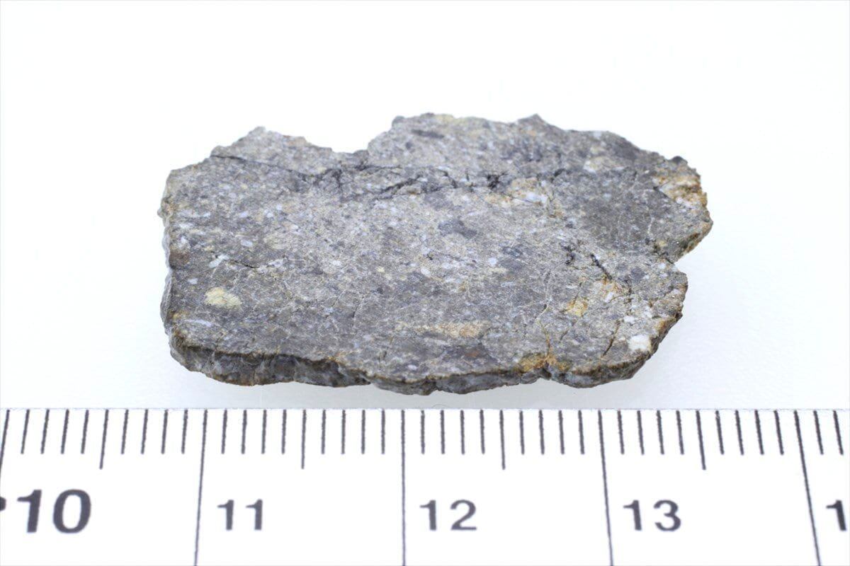 ドファール485 2.5g 原石 スライス カット 標本 隕石 エイコンドライト ホワルダイト Dhofar485 No.2_画像2