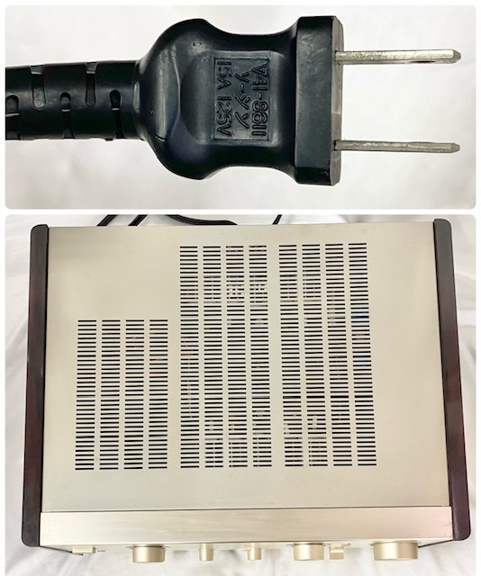DENON PMA-1000G プリメイン アンプ 音響機材 オーディオ 中古 通電のみ確認 デノン ジャンク 清掃なし 音楽 家電_画像7