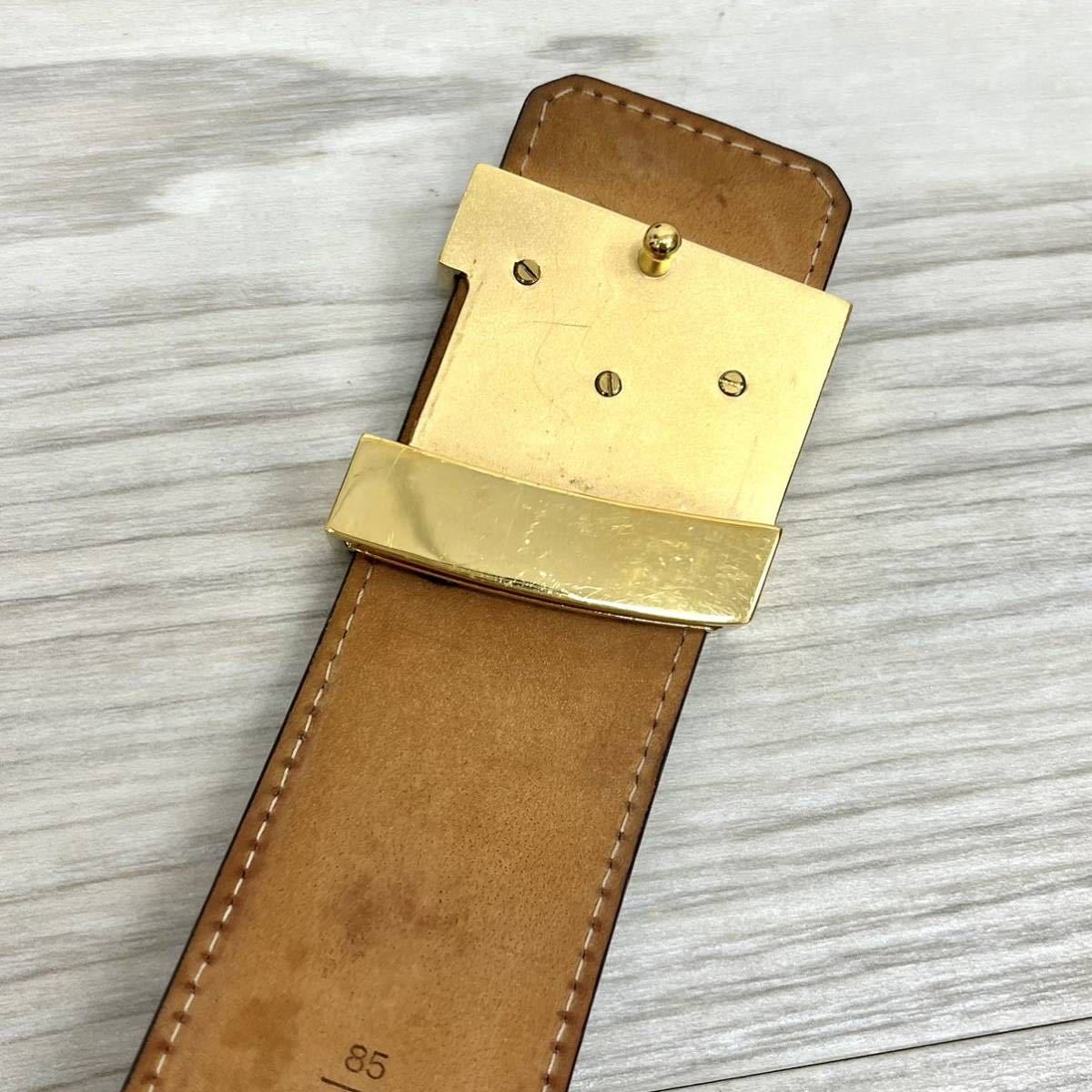 高級 箱保存袋付き LOUIS VUITTON ルイヴィトン サンチュール・LV