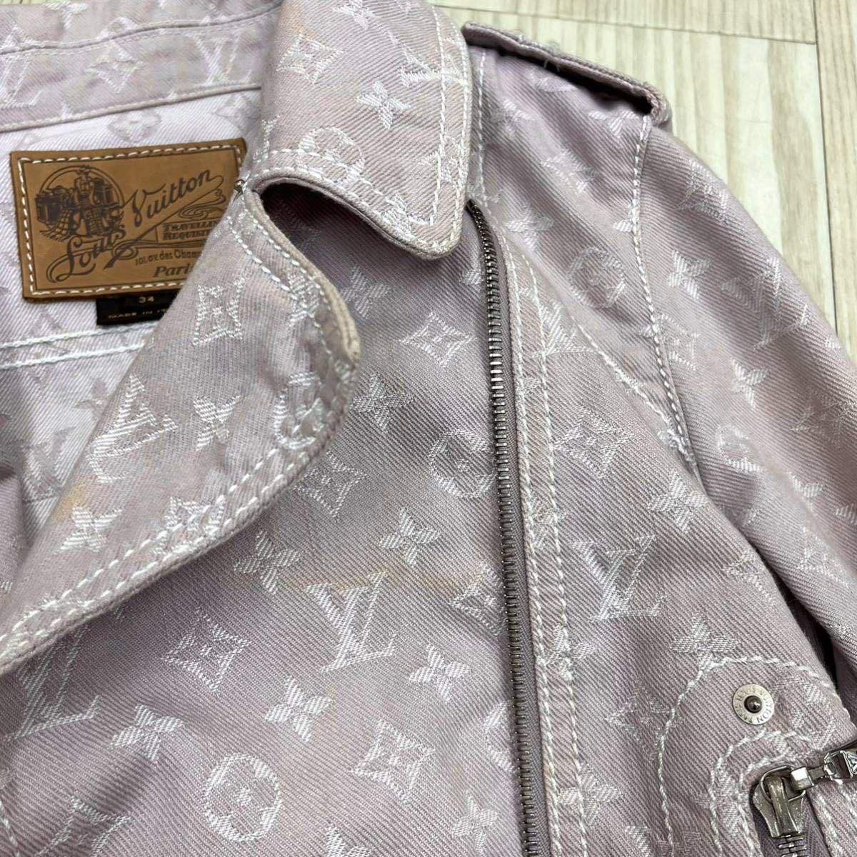 高級 LOUIS VUITTON ルイヴィトン 07SS モノグラム デニム 高級 LOUIS VUITTON ルイヴィトン 07SS モノグラム デニム