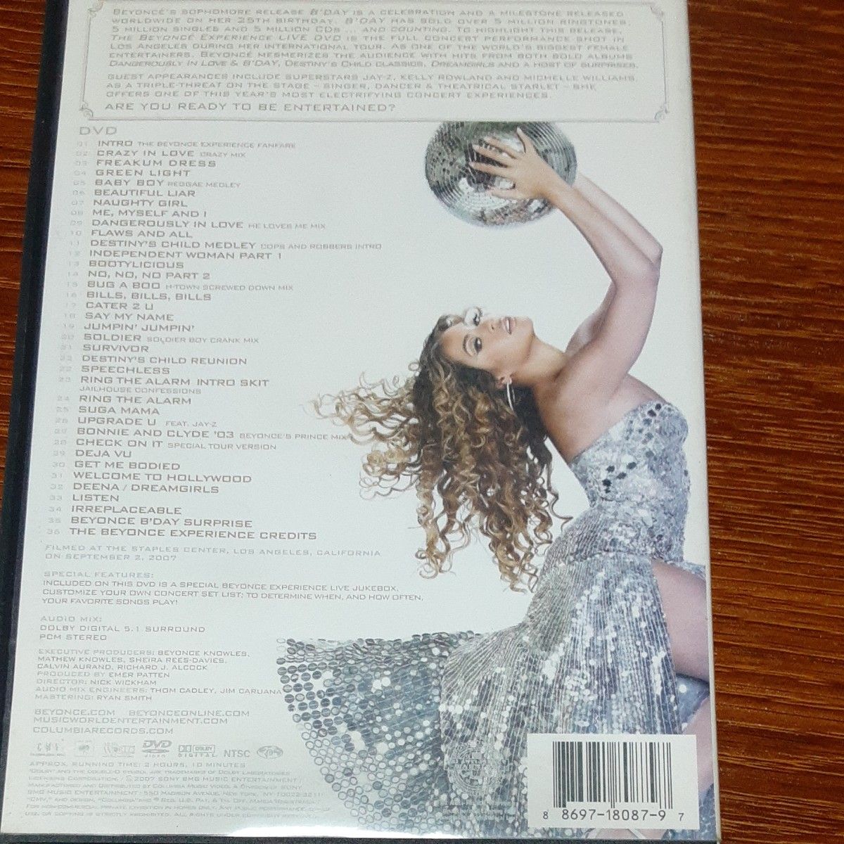 Beyonce THE BEYONCE EXPERIENCE LIVE DVD 中古品