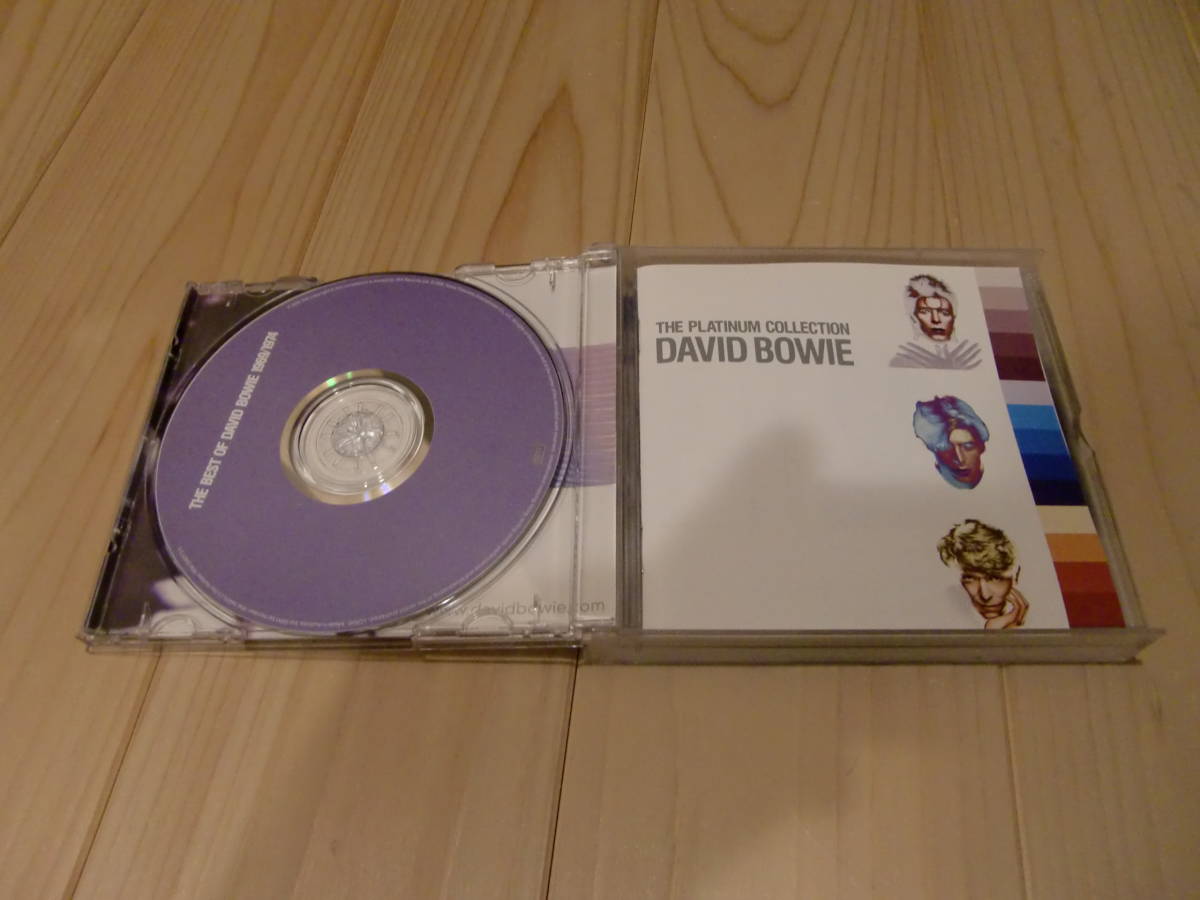 デビッドボウイ David Bowie THE PLATINUM COLLECTION 輸入盤 3枚組 CD ローリングストーンズ　レッドツェッぺリン_画像3