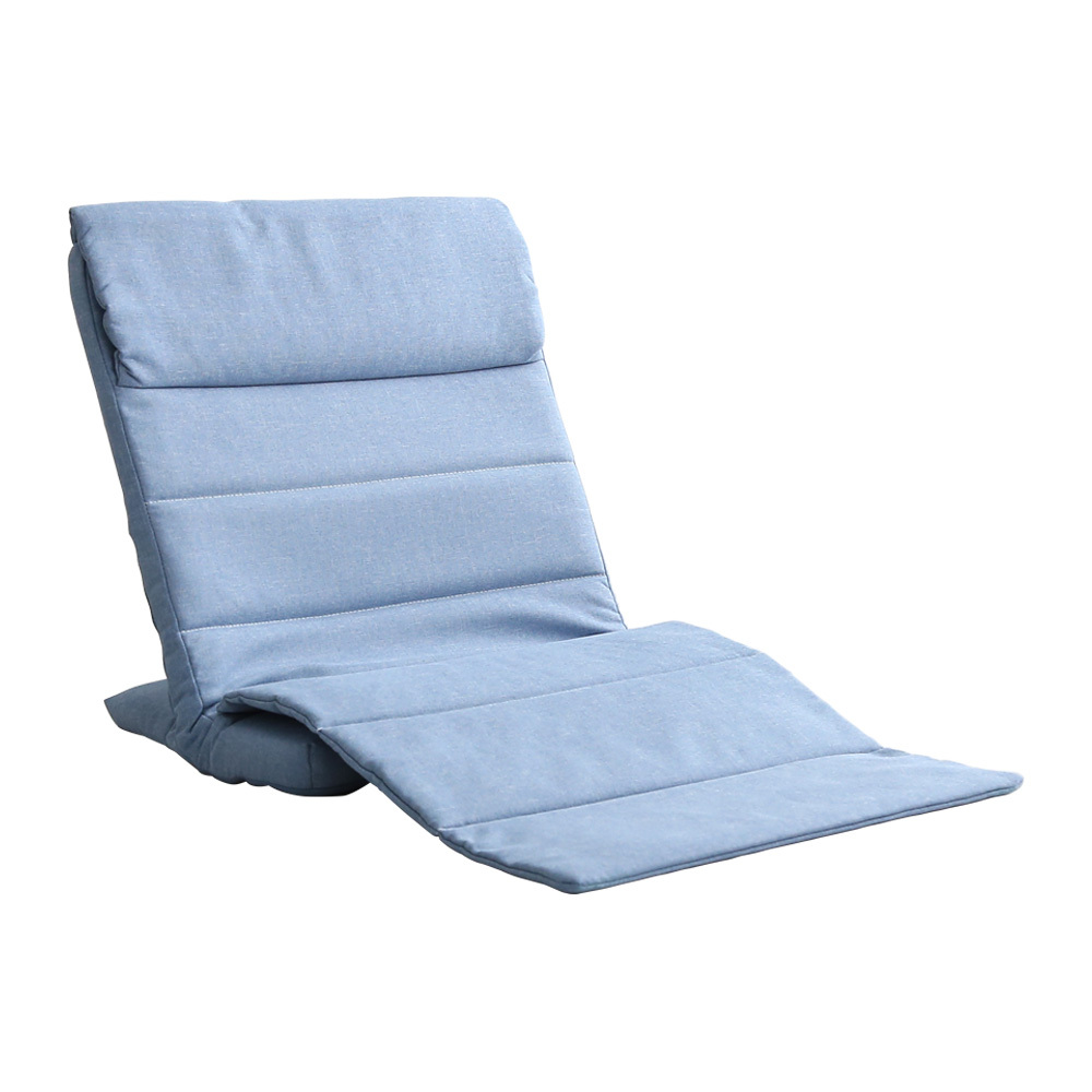 折りたたみスリム座椅子　ロータイプ　【Olika-オリカ-】　SH-06-LSZ-BL　ブルー