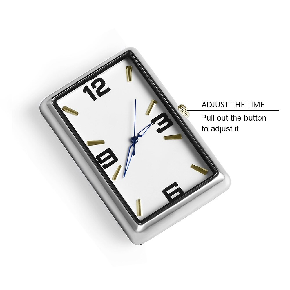 車　クォーツ時計　自動車内装飾　デジタル時計　時刻表示　車スタイリング　アクセサリー　ギフト　A1824_画像3