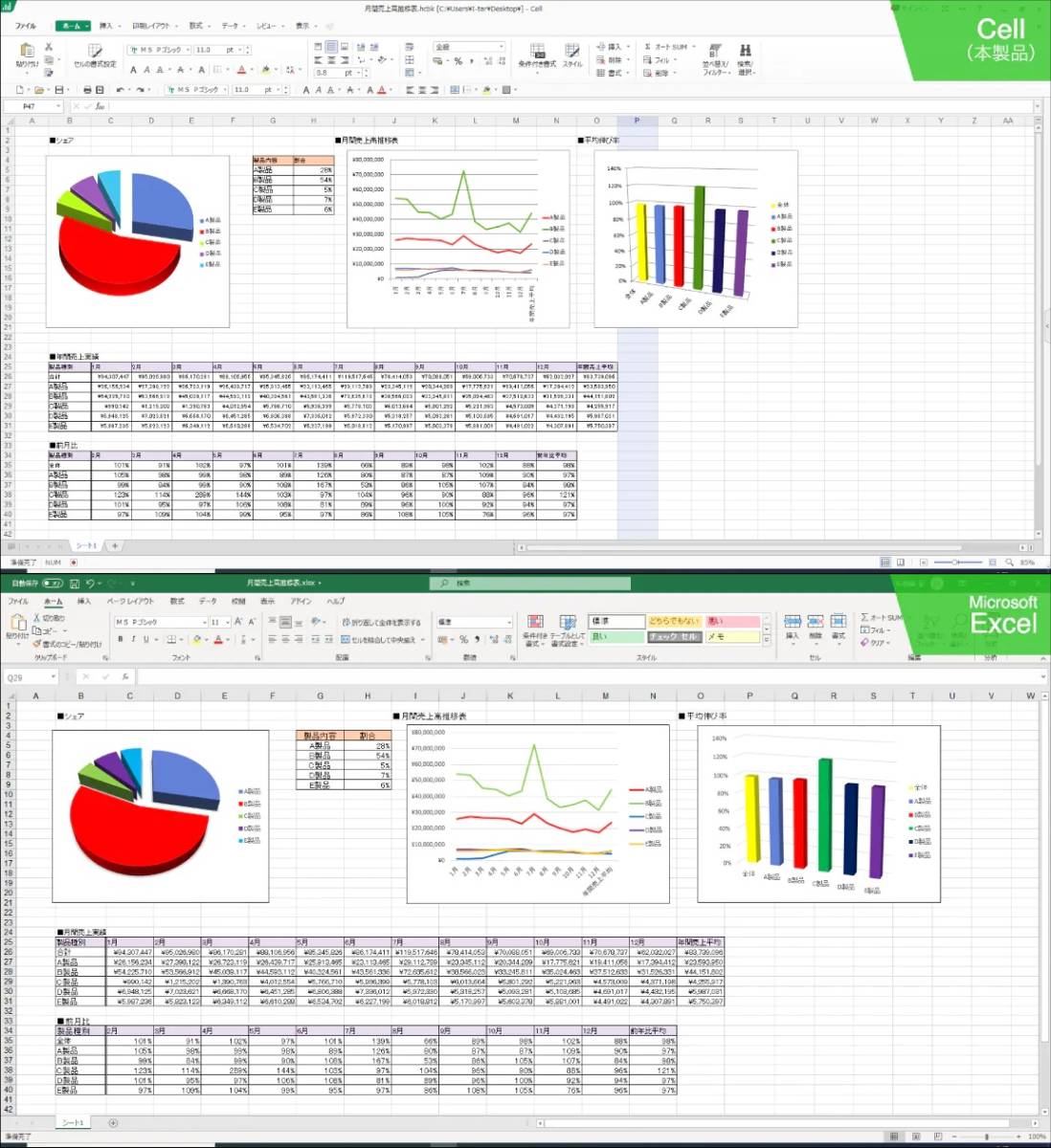 Thinkfree Office NEO 7 オフィスソフト 3台利用対応 ガイドブック収録 表計算・ワープロ・プレゼンテーション PDF作成・編集機能搭載 DL版_画像3