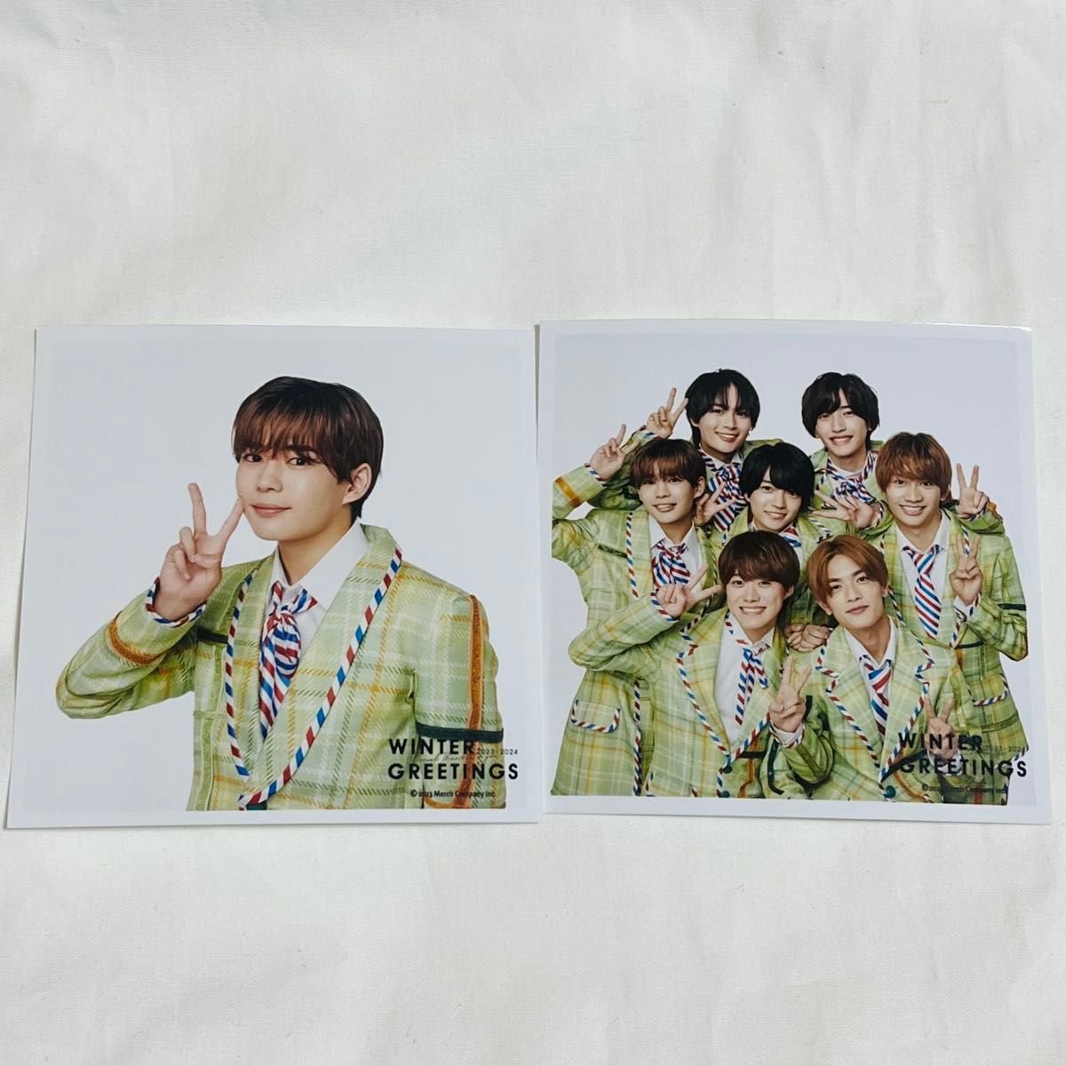 なにわ男子 長尾謙杜 くん ましかくフォト 公式写真｜Yahoo
