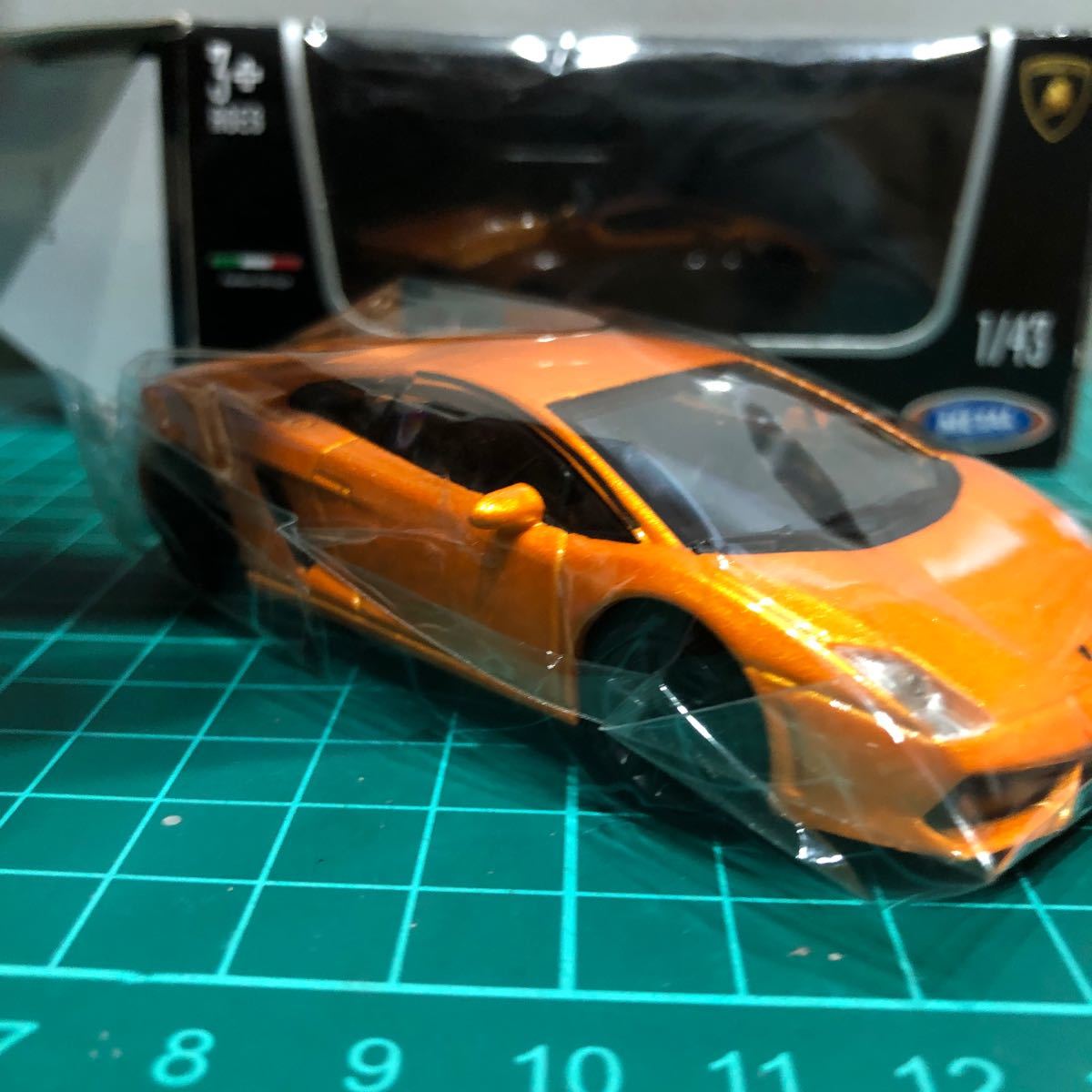 A-5 1/43 ブラーゴ ランボルギーニ ムルシエラゴ LP640 オレンジ ダイギャストミニカー ミニカー 未開封品 売切り_画像5