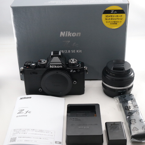 Nikon ミラーレス一眼 Z fc ブラック 28mm f/2.8 Special Edition キット_画像1