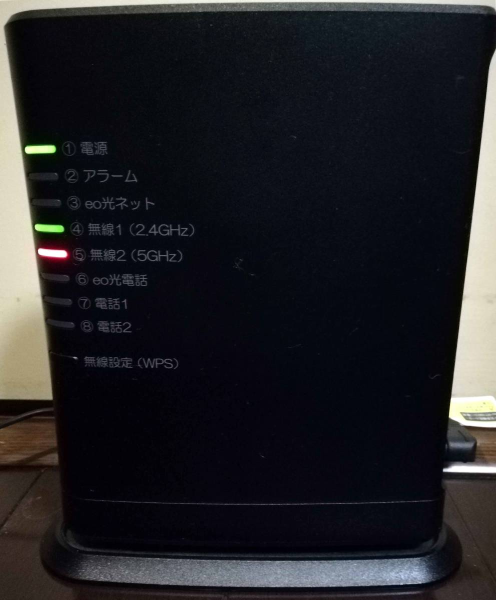 住友電気 ◆ 光 多機能 ルーター eo-RT100 (S1) ◇ 有線 無線 LAN 光 回線 電話 Wi-Fi IPv6 対応 インターネット ネットワーク ◆_画像2