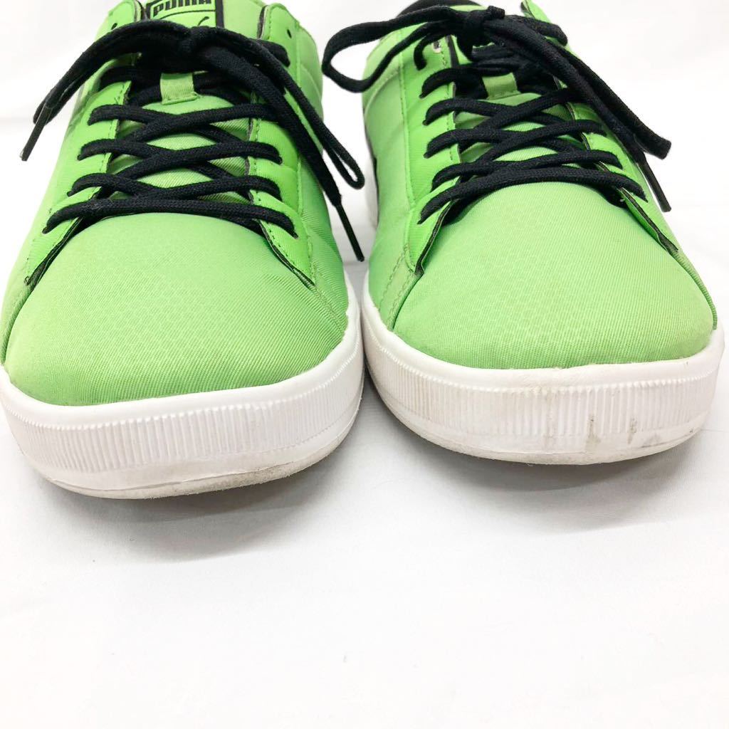 PUMA プーマ 355903 メンズ スニーカー シューズ 靴 eco ortholite グリーン×ブラック 29.0cm 紳士_画像3
