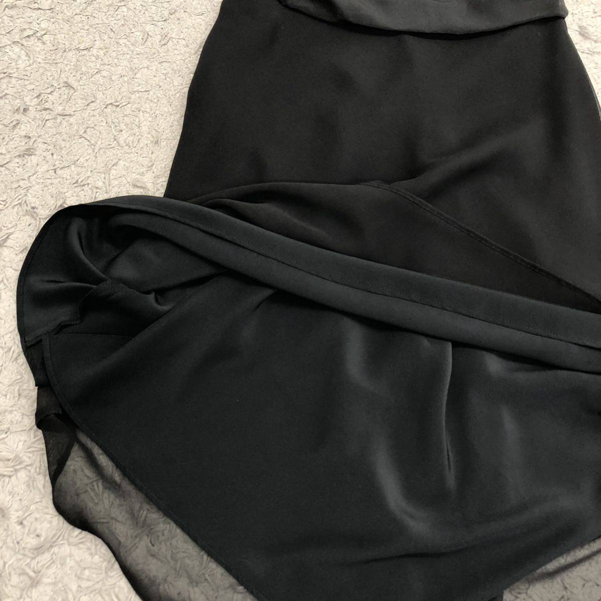 UNTITLED アンタイトル 定価¥26.250 ドレス ワンピース お呼ばれ パーティー セレモニー ブラック 黒 サイズ1 S_画像7