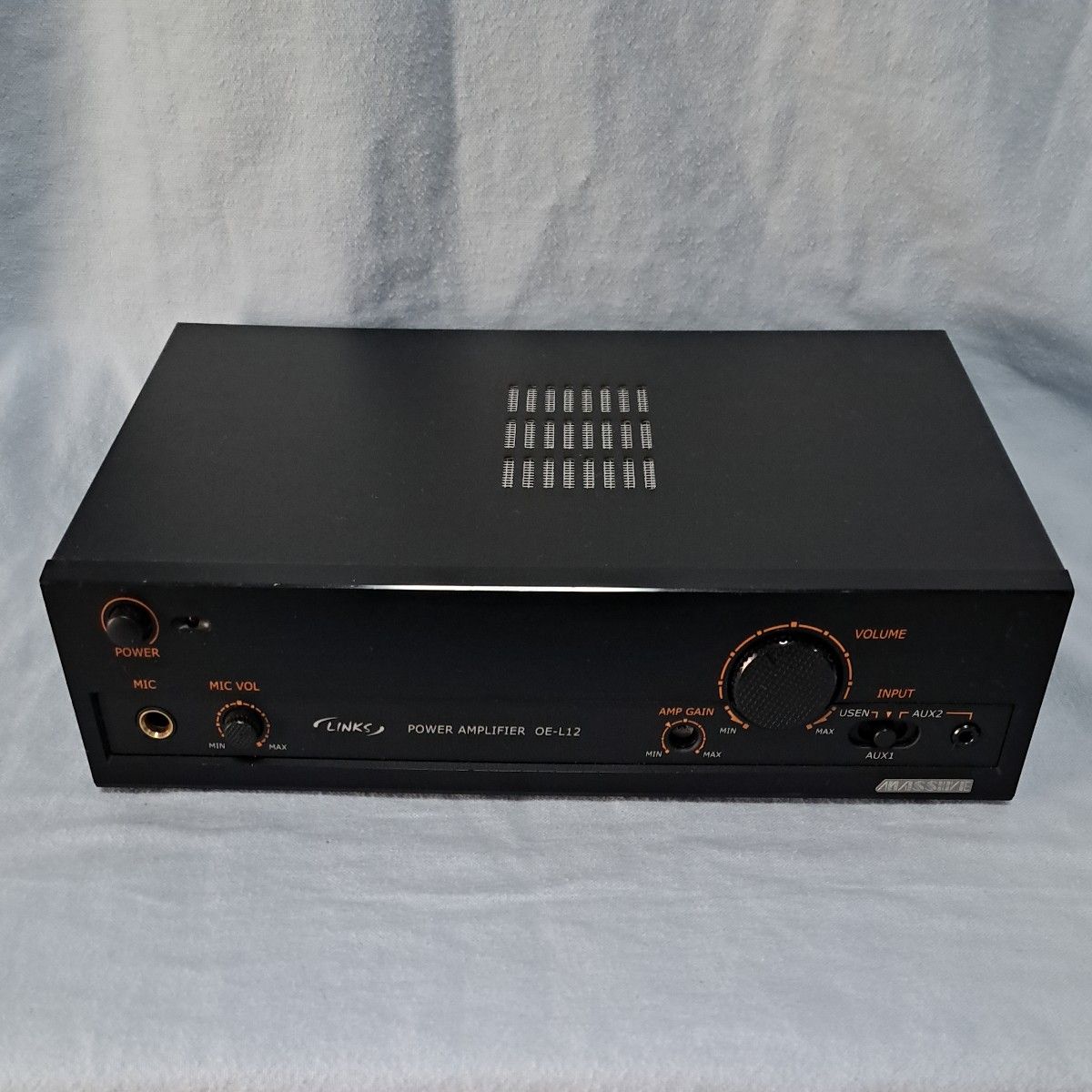 massive パワーアンプ OE-L12 LINKS 本体のみ オースミ電機 MASSIVE オースミ電機 OE-L12 パワーアンプ|Yahoo!フリマ(旧