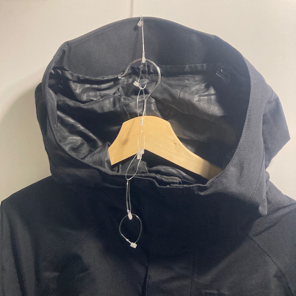 22-23 新品 正規 VOLCOM スノーボード ウェア S サイズ DUA GORE TEX JACKET BLK BLACK G0652308 デュア ゴアテックス ジャケット ブラック_画像5