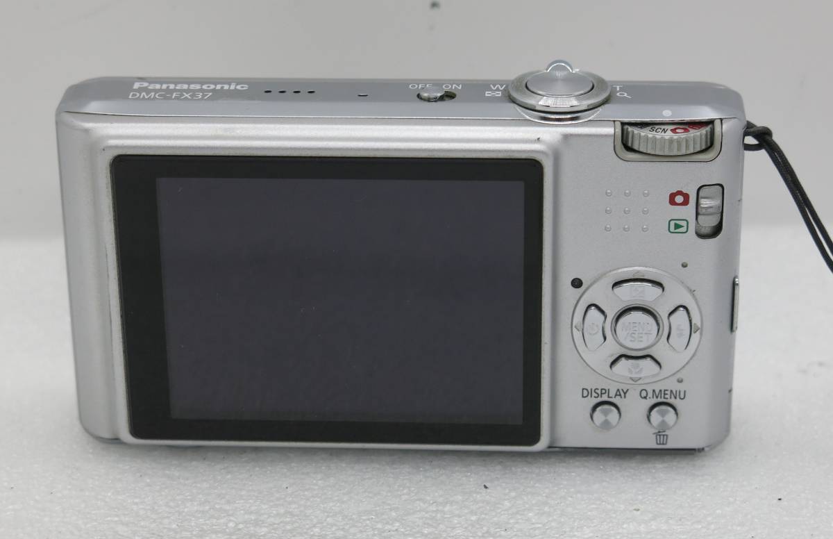 Panasonic DMC-FX37 デジタルカメラ MEGA 0.1S /　25㎜ WIDE 1:2.8-5.9 / 4.4-22 【TYS062】_画像3